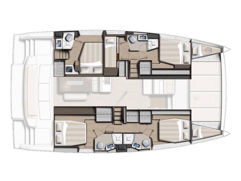 Book yachts online - catamaran - Bali 4.6 - NN - rent
