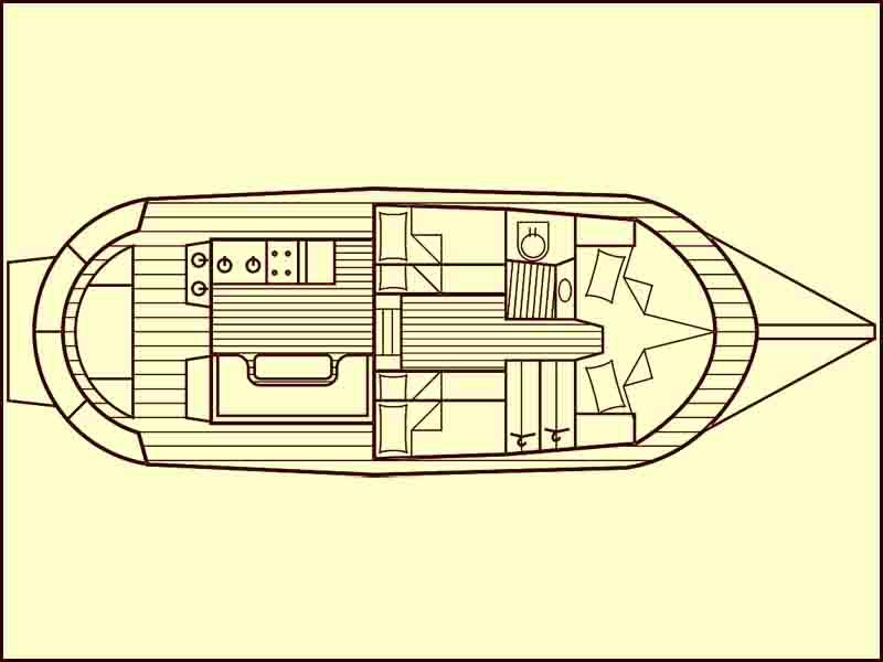 Book yachts online - motorboat - Model Tiho - TIHO - rent