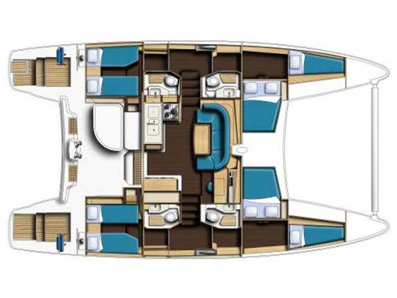 Book yachts online - catamaran - Catana 47 Carbon - Xenia II - rent