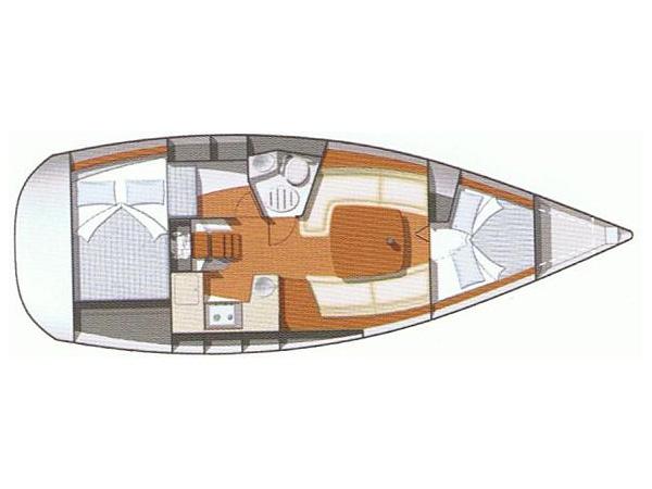 Book yachts online - sailboat - Sun Odyssey 32 i - Elif - rent