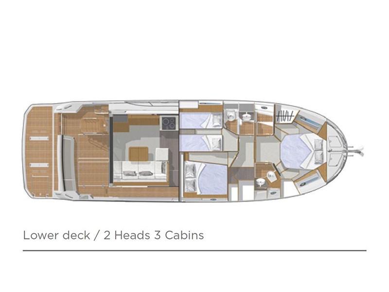 Book yachts online - motorboat - Beneteau S. Trawler 47 - Ocean dreamer - rent
