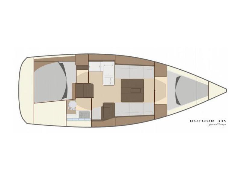 Book yachts online - sailboat - Dufour 335 GL - Lara - rent