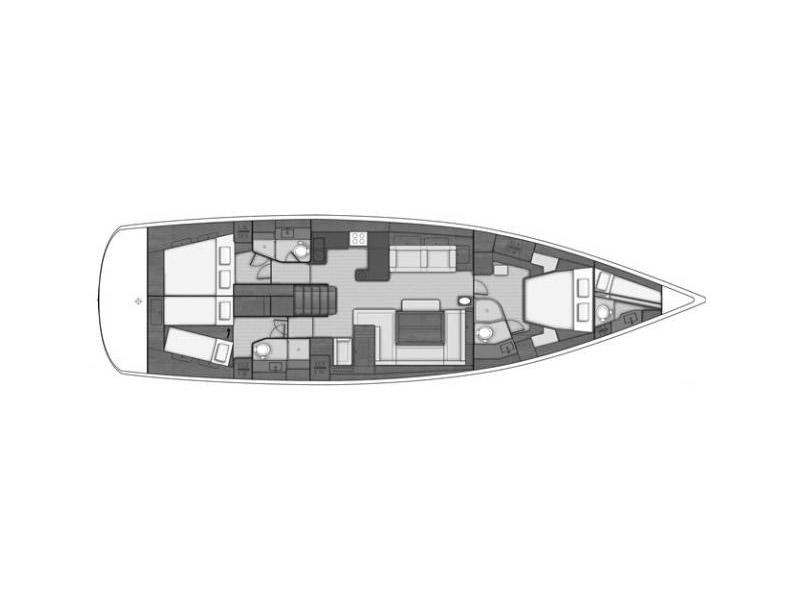 Book yachts online - sailboat - Oceanis 60 - Tourbillon - rent