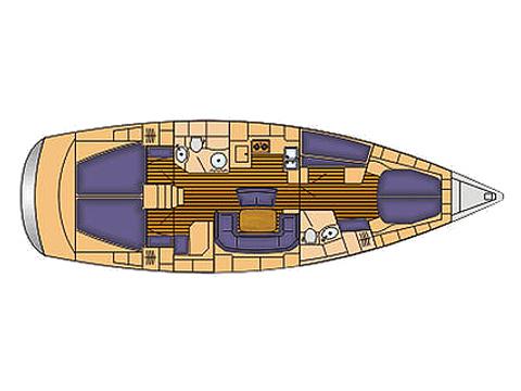 Book yachts online - sailboat - Bavaria 46 Cruiser - Praslin - rent