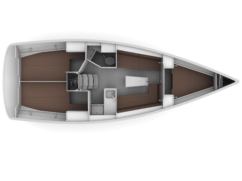 Book yachts online - sailboat - BAVARIA C 34 - VITA - rent