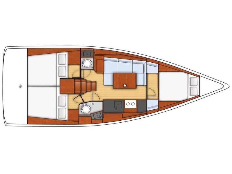 Book yachts online - sailboat - Oceanis 38 - Amaral - rent