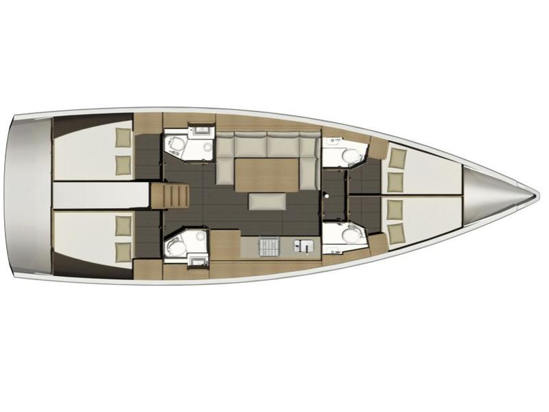 Book yachts online - sailboat - Dufour 460 Grand Large - Nearchos - rent