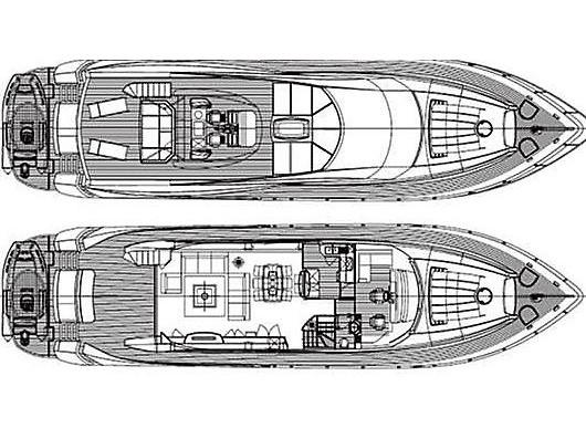 Book yachts online - motorboat - Royal Denship 85 - Stela 117 - rent