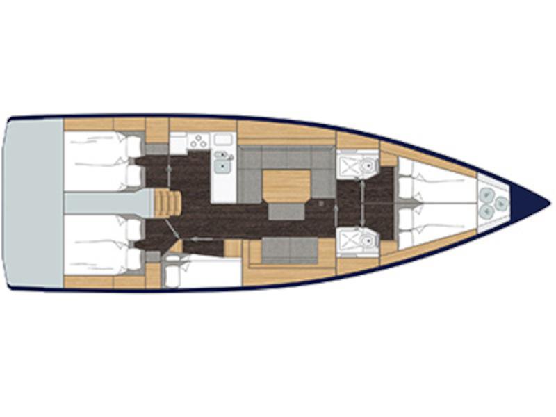 Book yachts online - sailboat - Bavaria C45 Holiday - PRES-C45-20-G - rent