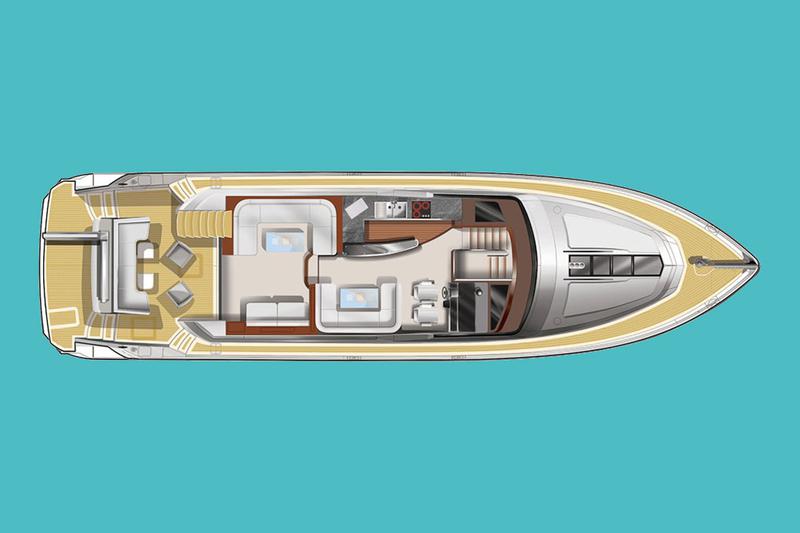 Book yachts online - motorboat - Galeon 640 Fly - Le Chiffre - rent