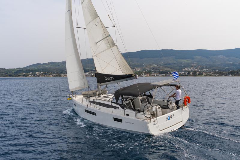 Book yachts online - sailboat - Sun Odyssey 410 - GEVA X - rent