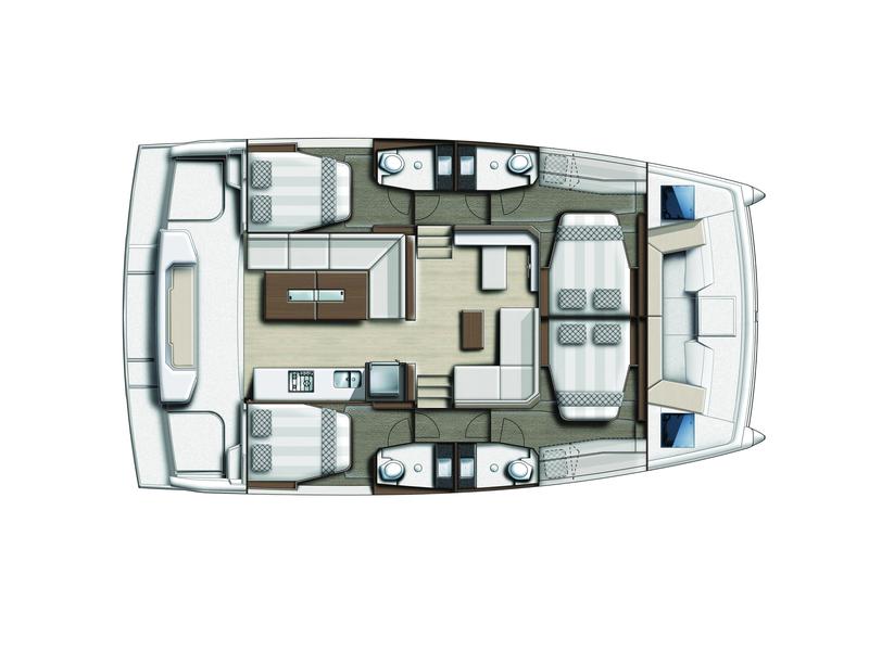 Book yachts online - catamaran - Bali Catspace - PRINCESS MALENA - rent