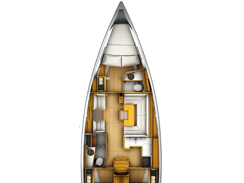 Book yachts online - sailboat - Sun Odyssey 419 - Kiss Kiss - rent