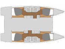 Book yachts online - catamaran - Astréa 42 - ROXY II - rent