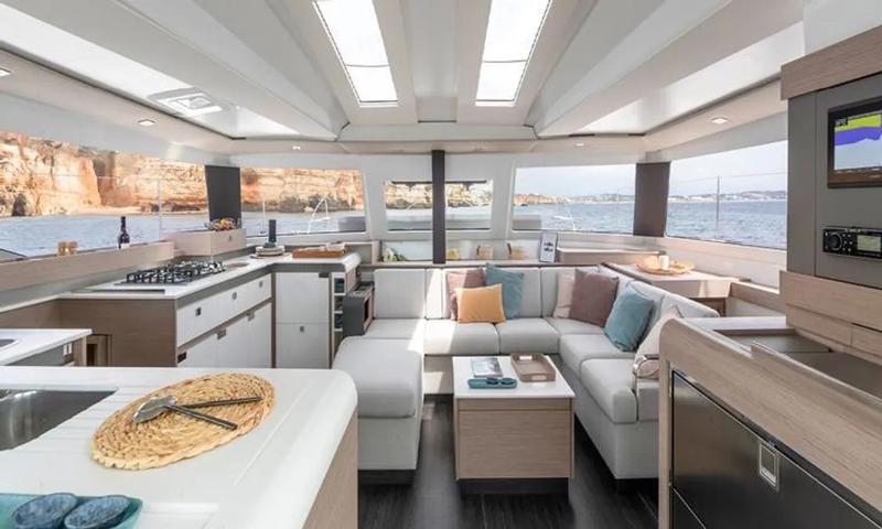 Book yachts online - catamaran - Fountaine Pajot Elba 45 - Greek Beauty - rent