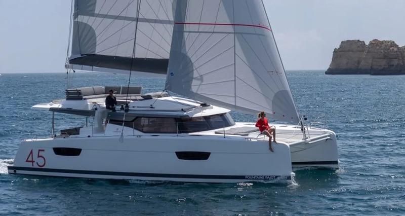 Book yachts online - catamaran - Fountaine Pajot Elba 45 - Greek Beauty - rent