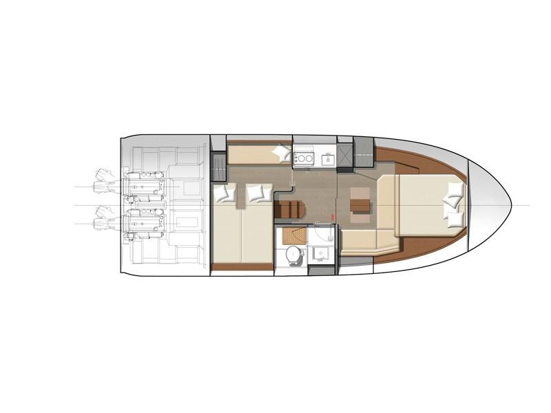 Book yachts online - motorboat - Jeanneau Leader 36 - Jeanneau Leader 36 ('17) - rent