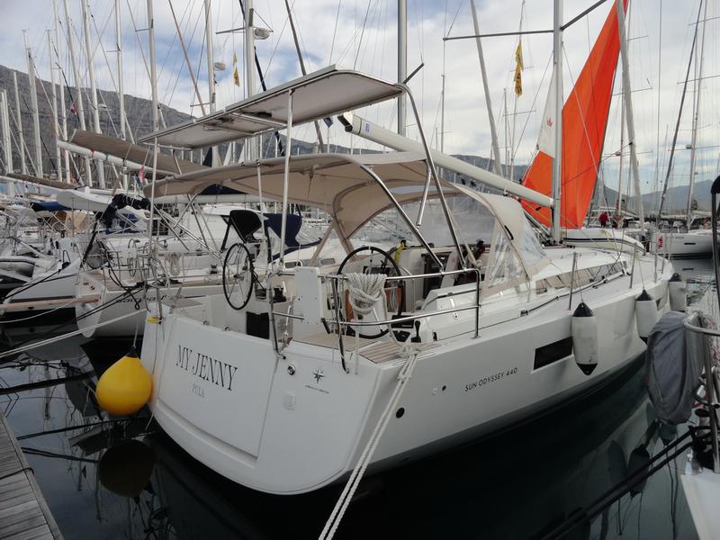 Book yachts online - sailboat - Sun Odyssey 440/3cab. - My Jenny - rent
