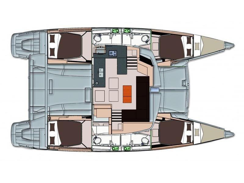 Book yachts online - catamaran - Helia 44 - Fleur de sel - rent