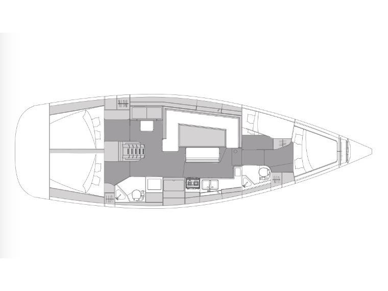 Book yachts online - sailboat - Elan Impression 45.1 - Elan Impression 45.1 (2023) - rent