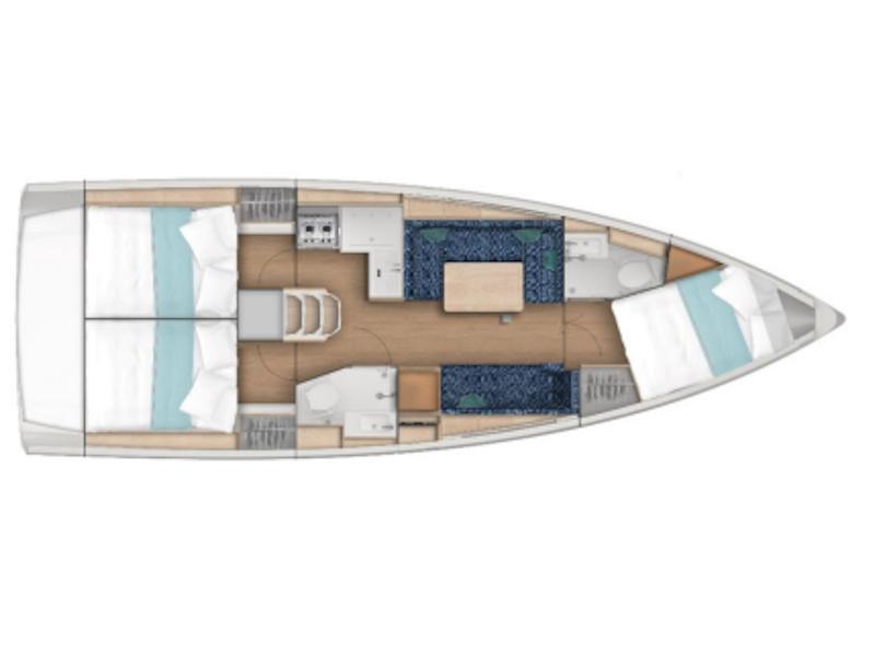 Book yachts online - sailboat - Sunsail 38.0 - Sunsail 38.0 (2022) - rent