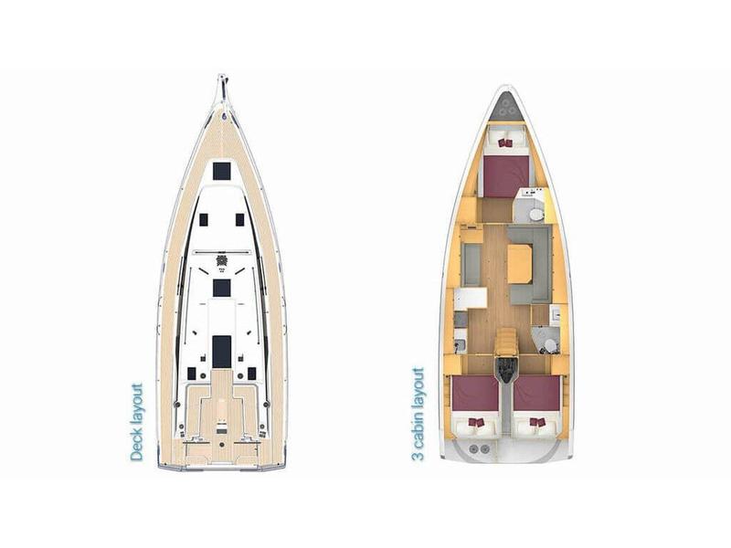 Book yachts online - sailboat - Bavaria C42 - Oktana (2023) - rent