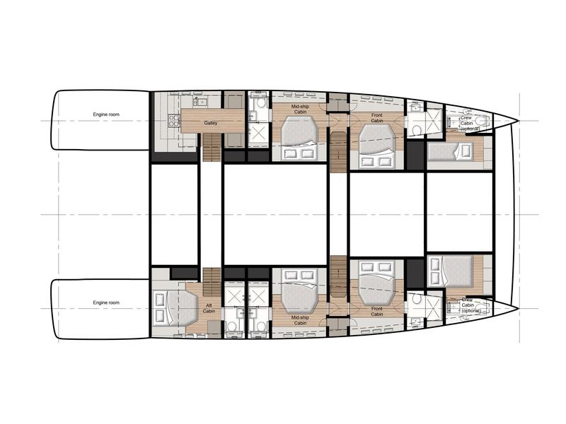 Book yachts online - powercatamaran - Sunreef 70 Power - AMBER - rent
