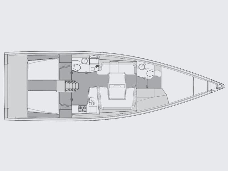 Book yachts online - sailboat - Elan E6 - Black Panther - rent