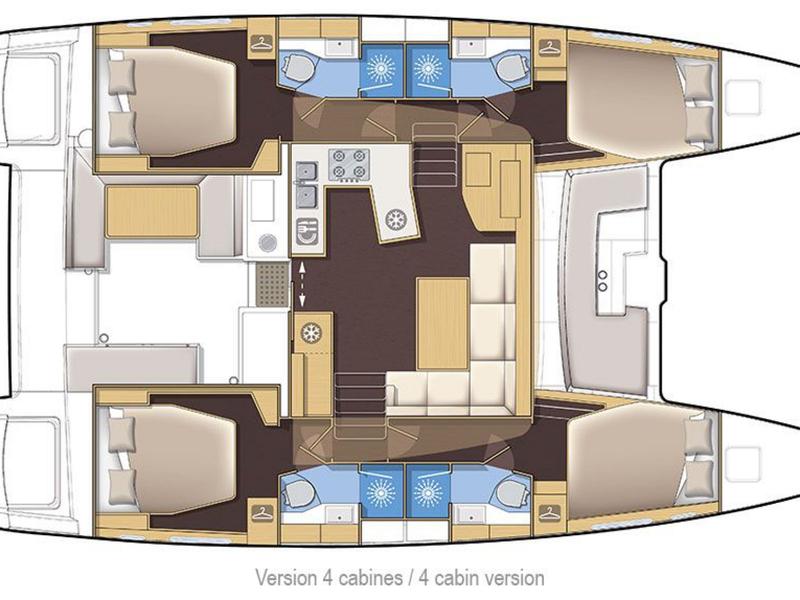 Book yachts online - catamaran - Lagoon 450 Fly - Loryma Sailing - rent