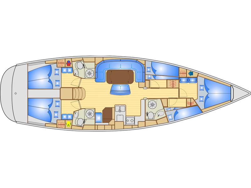 Book yachts online - sailboat - Bavaria 50 Cruiser - Muskat - rent