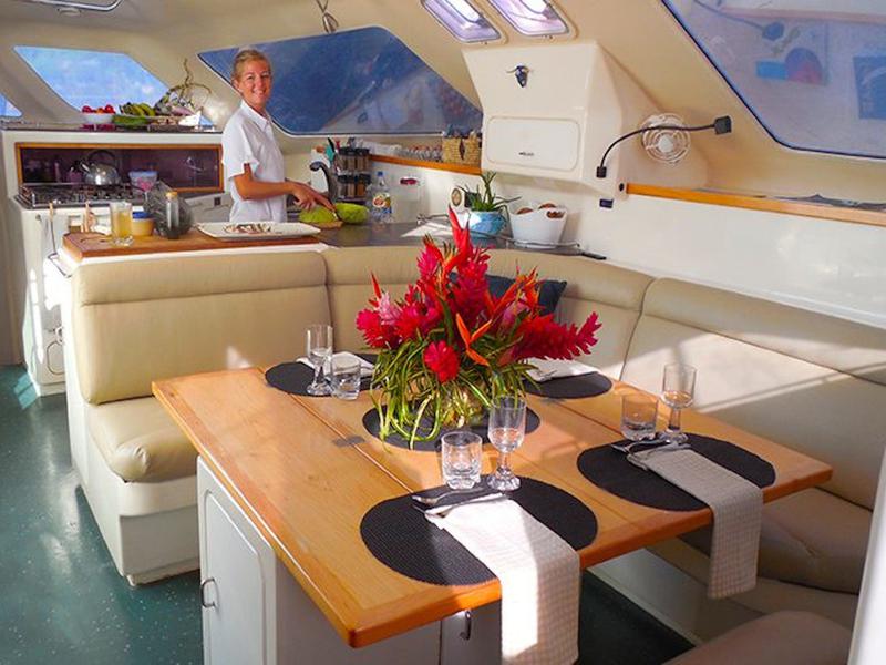Book yachts online - catamaran - Voyage Norseman 430 - Quixotic - rent