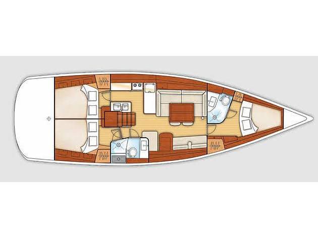 Book yachts online - sailboat - Oceanis 46 - Edalili - rent