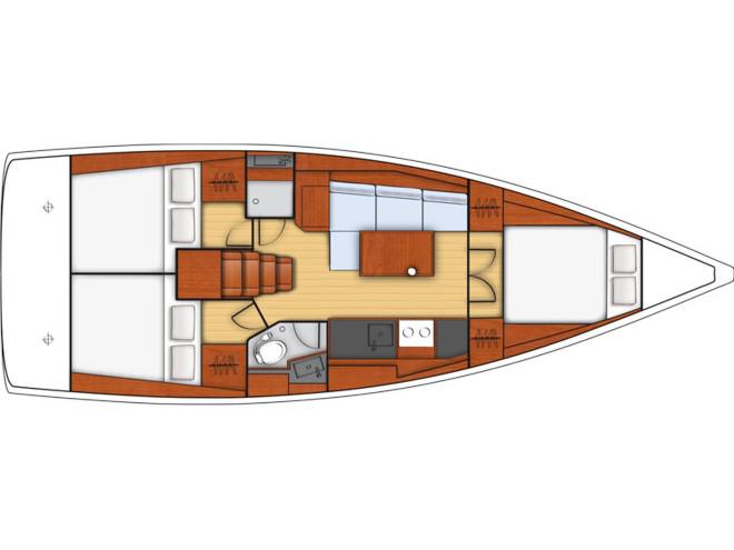 Book yachts online - sailboat - Oceanis 38 GTE - Houat Else - rent