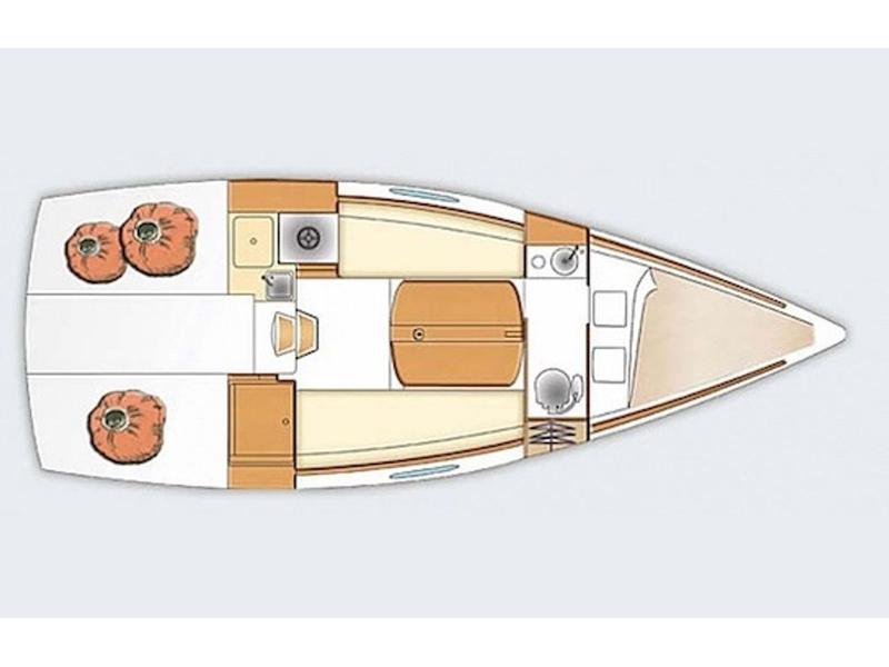 Book yachts online - sailboat - First 25.7 QR - Bangalore - rent