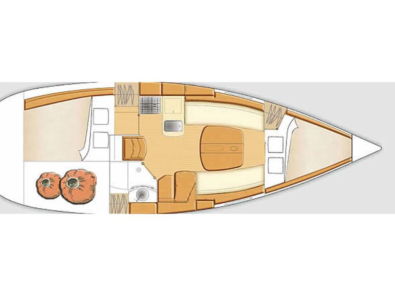 Book yachts online - sailboat - First 31.7 - Volumnie - rent