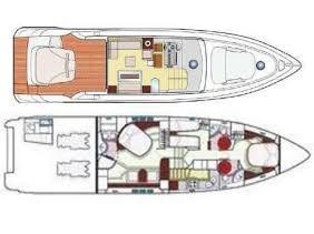 Book yachts online - motorboat - Azimut 68 S - Lak - rent