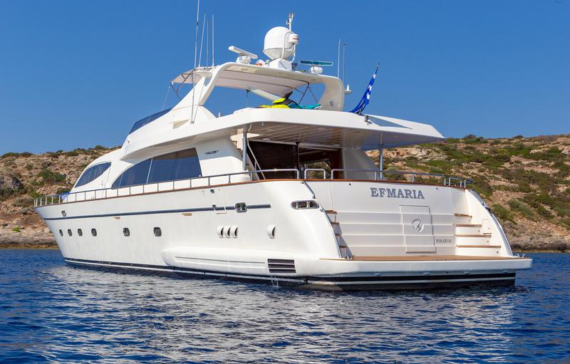 Book yachts online - motorboat - Falcon 86 - Efmaria - rent