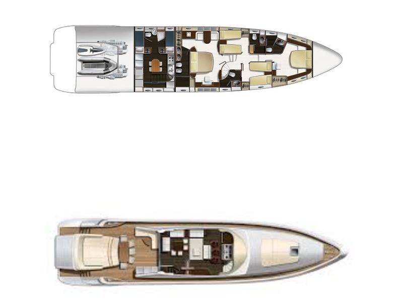 Book yachts online - motorboat - Azimut 86 - Super Toy - rent
