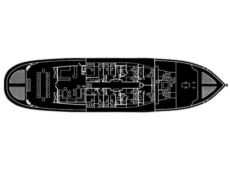 Book yachts online - other - Custom Motor Sailer 124' - Matina - rent