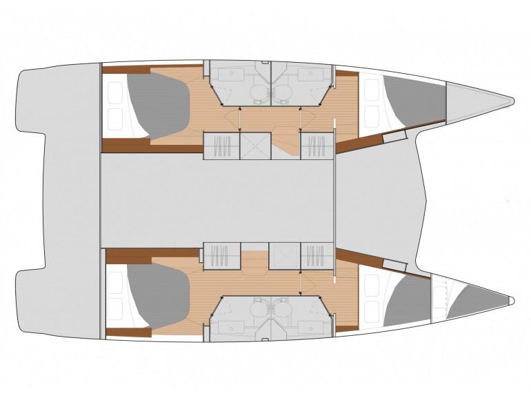 Book yachts online - catamaran - Fountaine Pajot Isla 40 - Artemis - rent