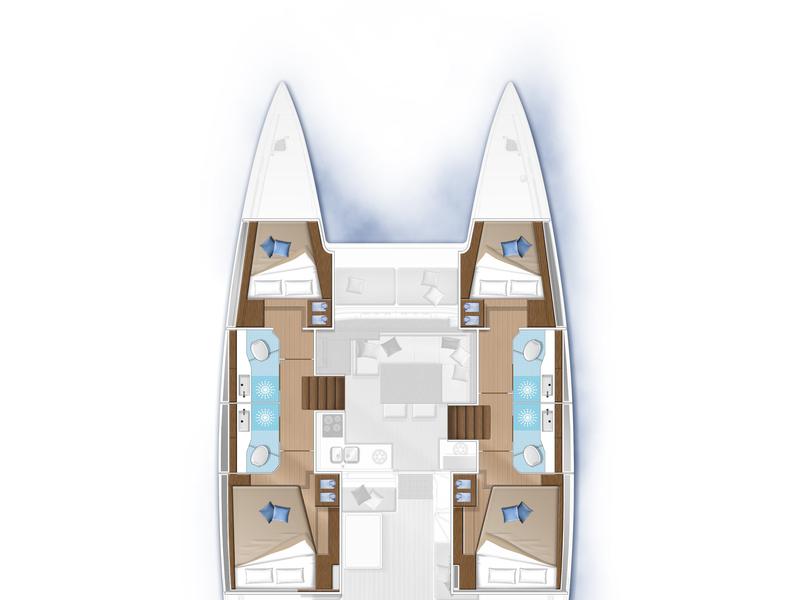 Book yachts online - catamaran - LAGOON 40 - Sognu D'Isula - rent