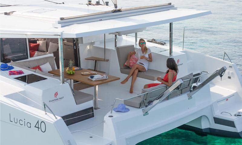 Book yachts online - catamaran - FOUTAINE PAJOT Lucia 40 - Ultimo - rent