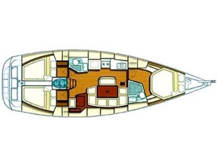 Book yachts online - sailboat - Grand Soleil 40 - Zampa Corta - rent