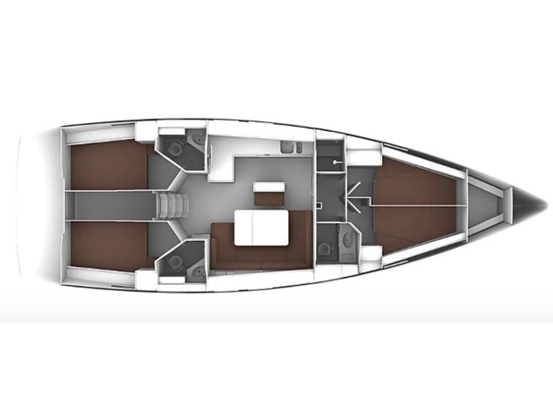 Book yachts online - sailboat - Bavaria 46 Cruiser - Sibylla - rent