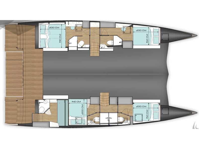 Book yachts online - catamaran - Wave 50 - Wave50 - rent