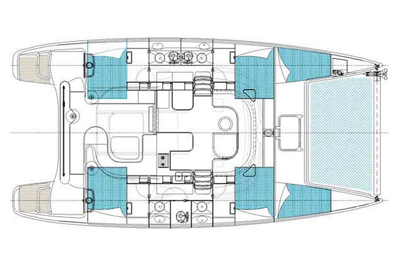 Book yachts online - False - Nautitech 44 (4Cab) - Principessa Dei Draghi - rent