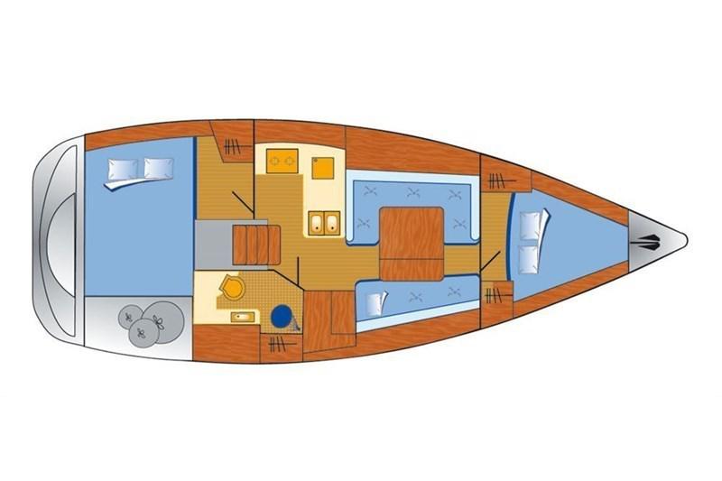 Book yachts online - False - Oceanis 34 (2Cab) - LL Skyhawk - rent