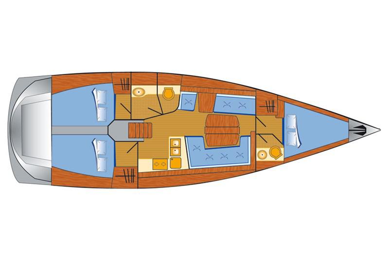 Book yachts online - False - Dehler 42 (3Cab) - Vivid - rent