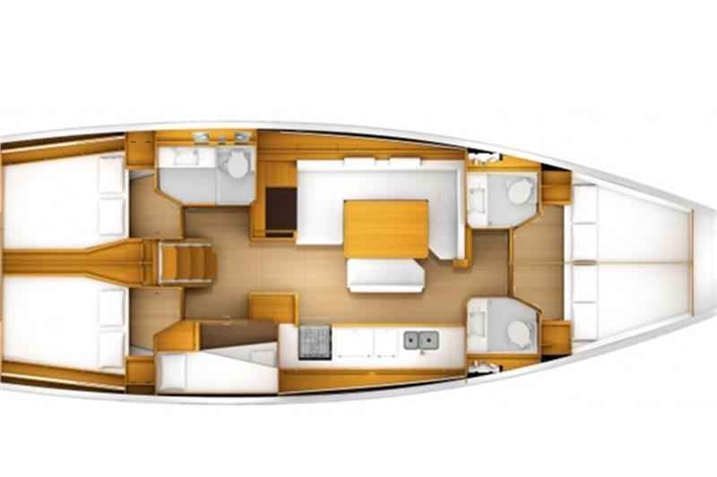 Book yachts online - False - Sun Odyssey 509 (5Cab) - King of hearts - rent