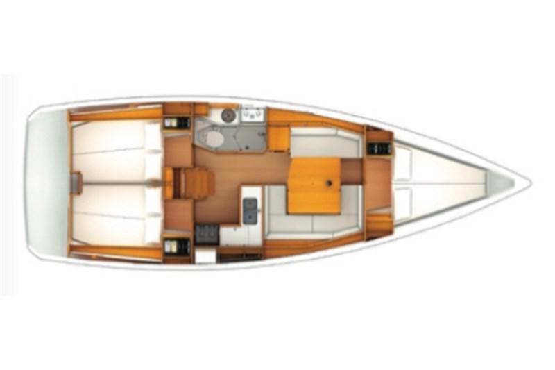 Book yachts online - False - Sun Odyssey 389 (3Cab) - Suzie Q - rent